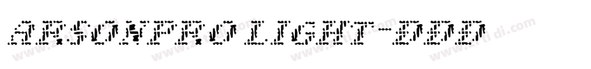 arsonpro light字体转换 arsonpro light字体转换